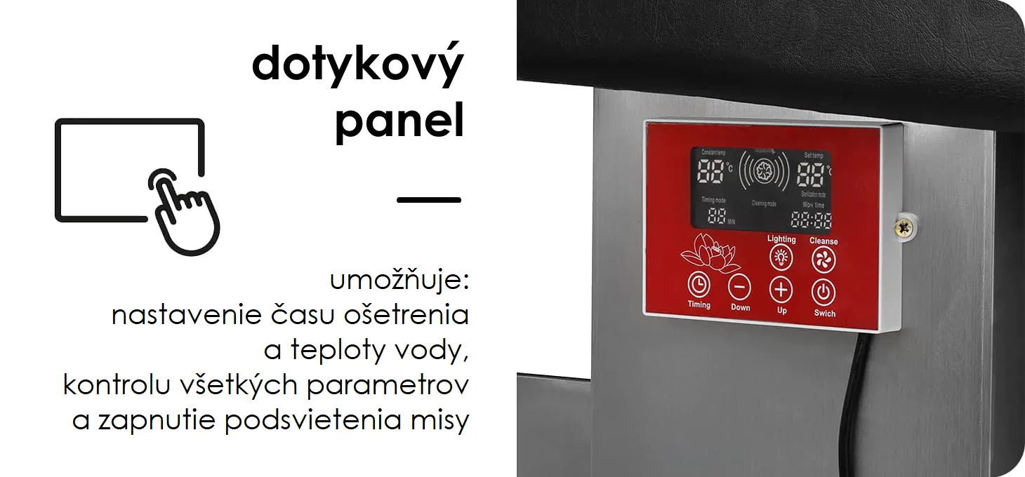 Umývacie lehátko Gabbiano Head Spa 017 čierne