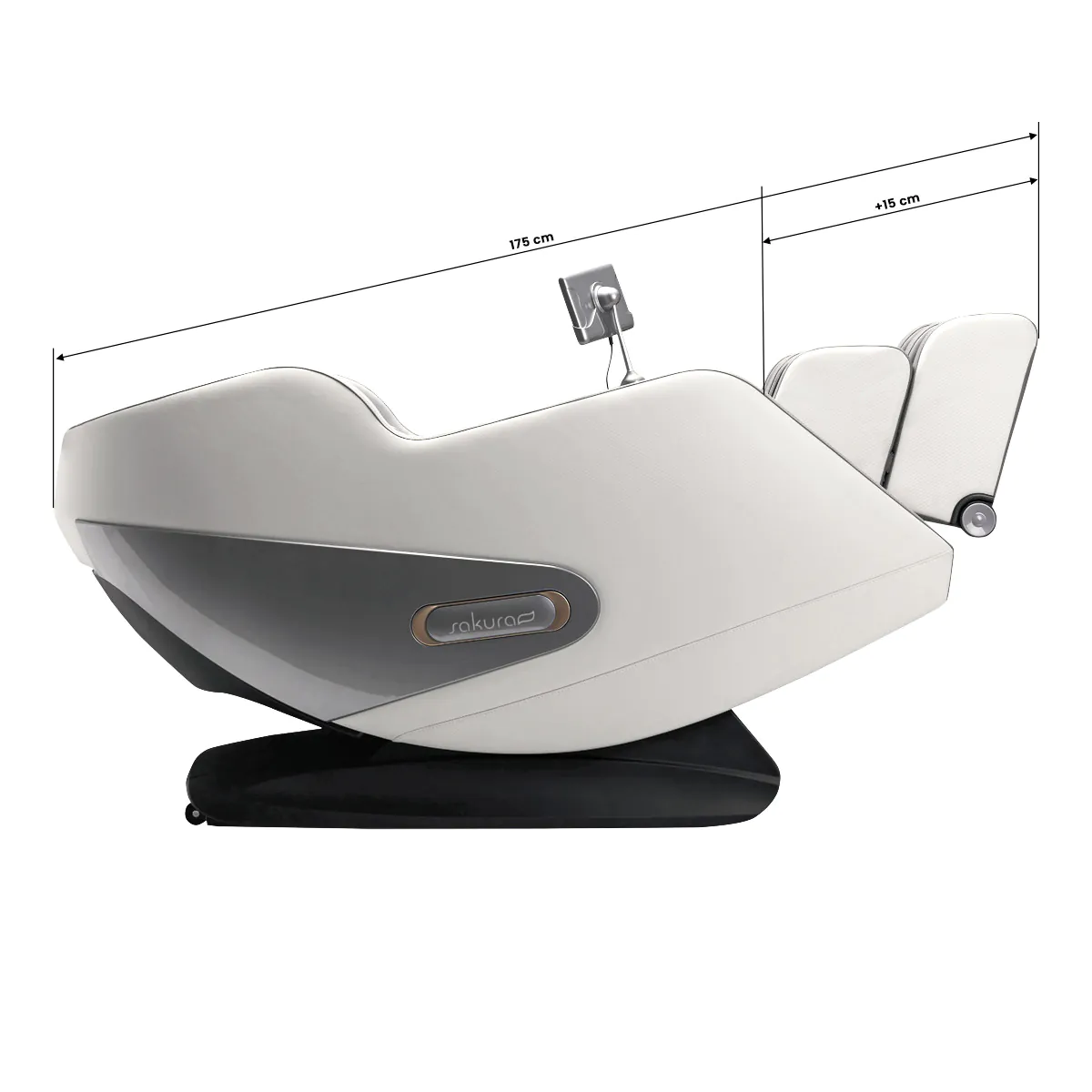 Masážne kreslo Sakura Comfort Plus 806, šedá