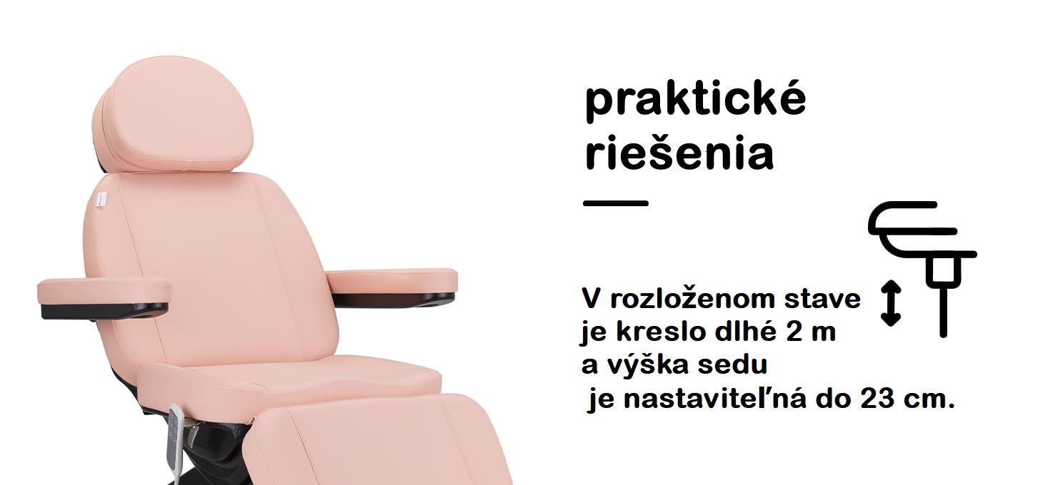 elektricke kreslo ruzove 