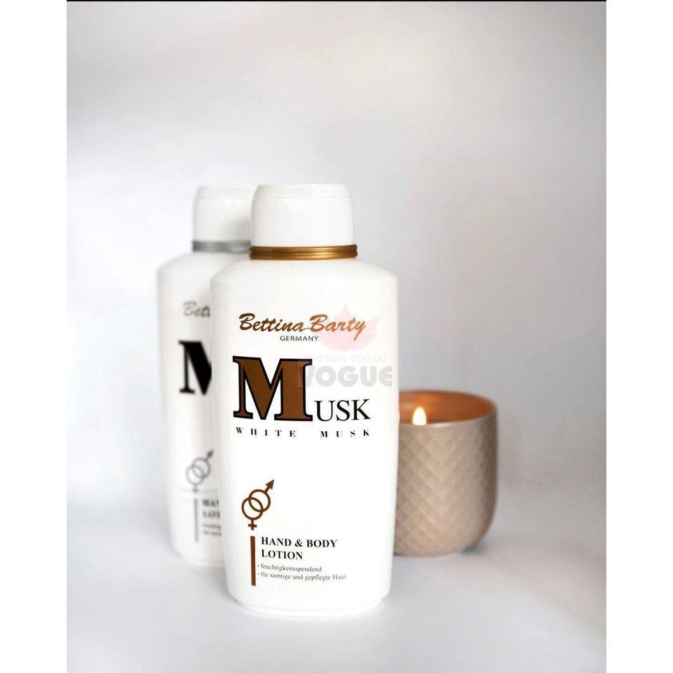 Bettina Barty Mlieko na ruky a telo WHITE MUSK 500 ml