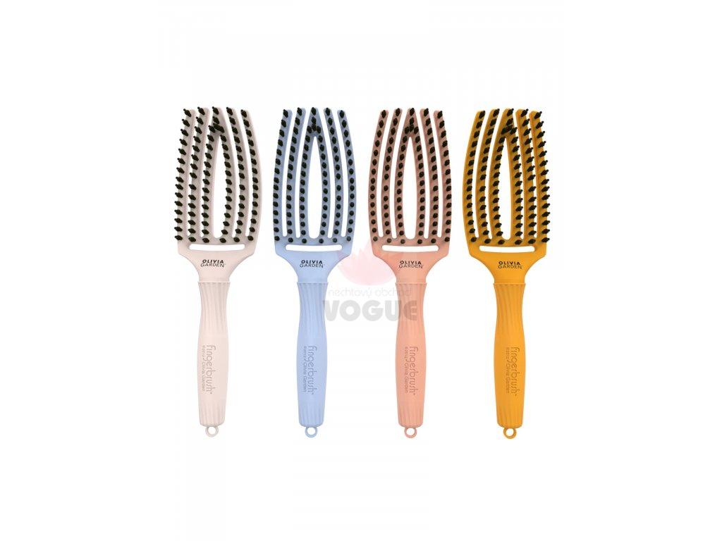 FingerBrush Kefa na vlasy Olivia Garden Lavender