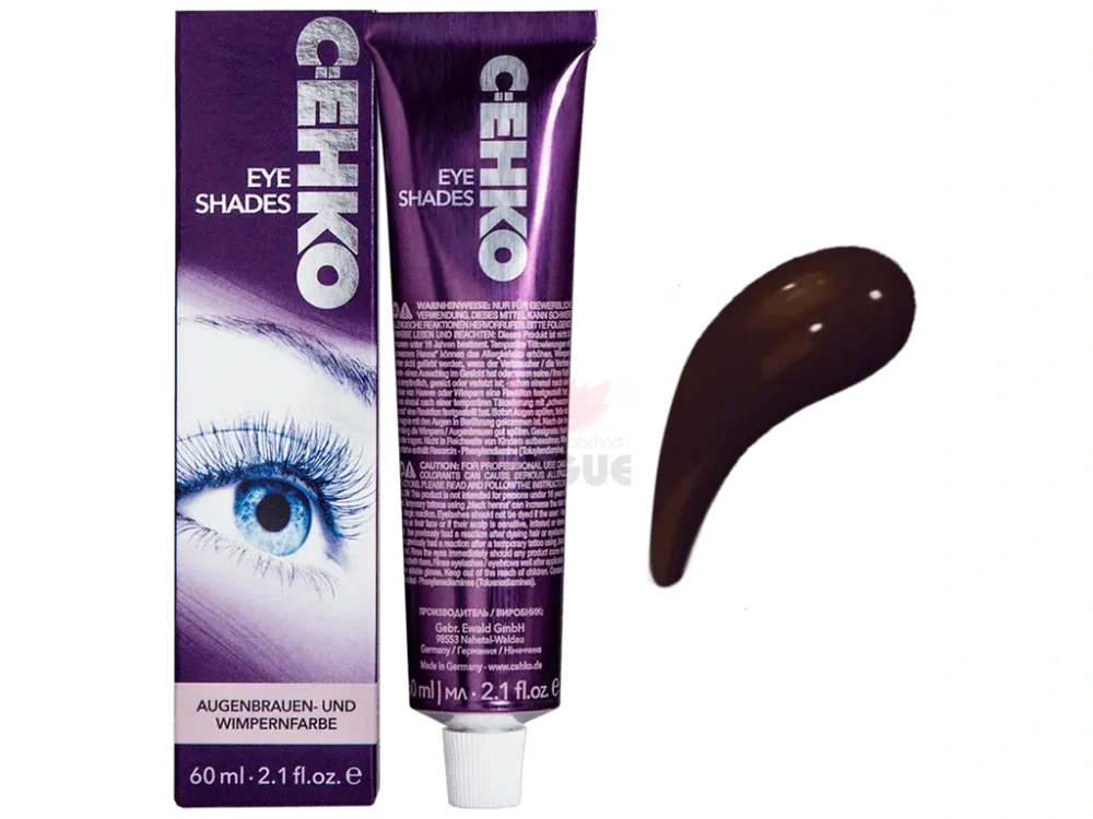 C:EHKO Farba na obočie a mihalnice Hnedá 60ml
