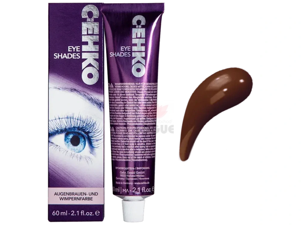 C:EHKO Farba na obočie a mihalnice Svetlohnedá 60ml