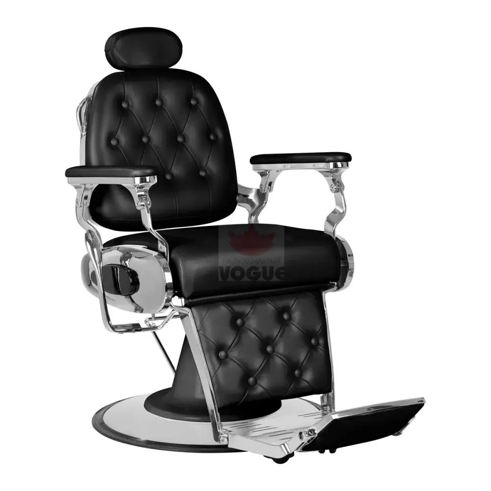 Barberské kreslo čierne
