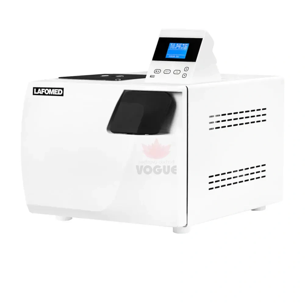 Autokláv Lafomed Compact Line LFSS08AD s 8 L tlačiarňou, trieda B medicínska