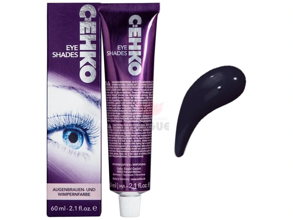 C:EHKO Farba na obočie a mihalnice Modročierna 60ml