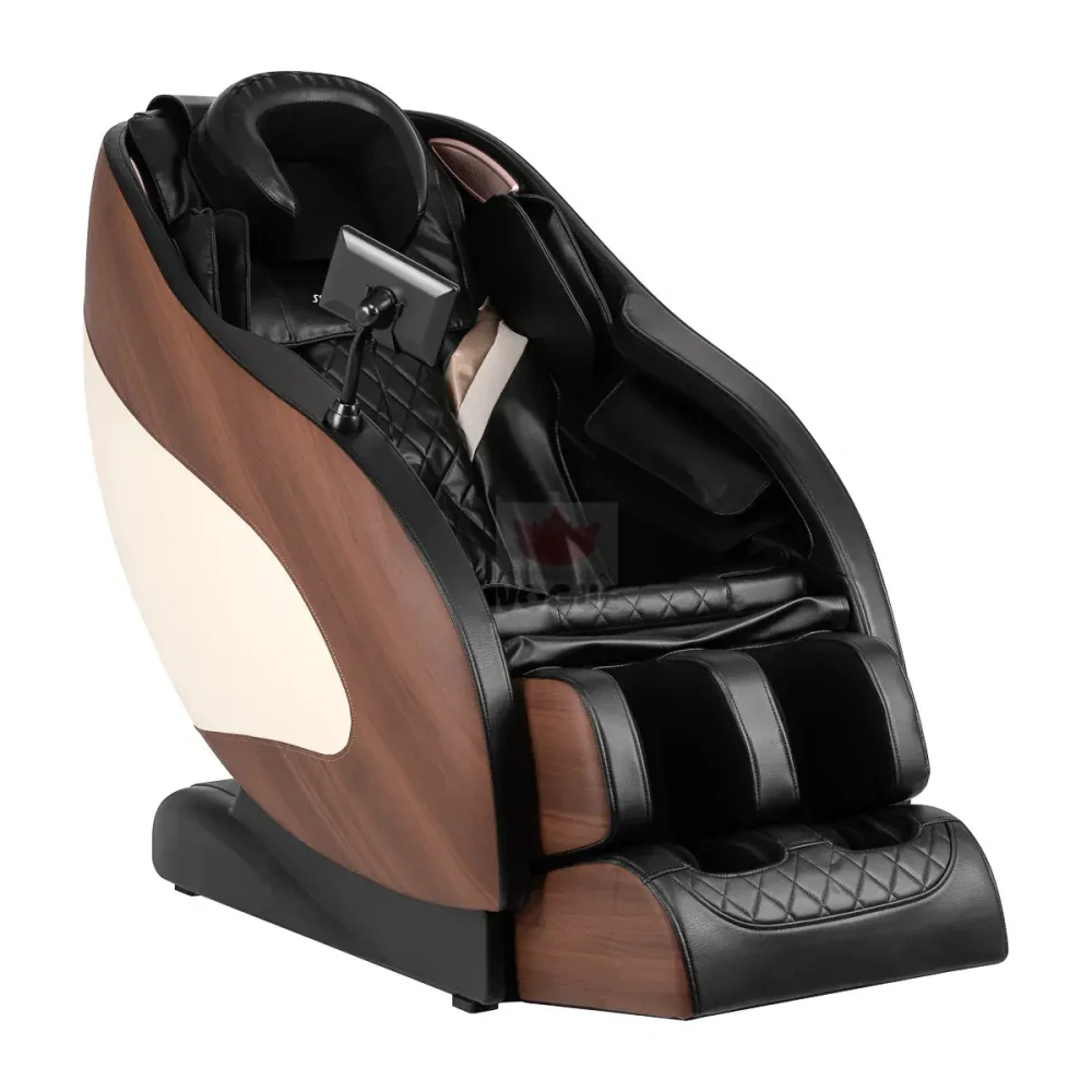 Masážne kreslo Sakura Classic 305 Wood koža