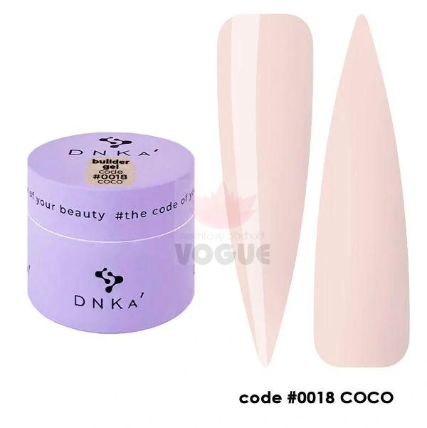 DNKa' stavebný gél č.0018 Coco 15ml