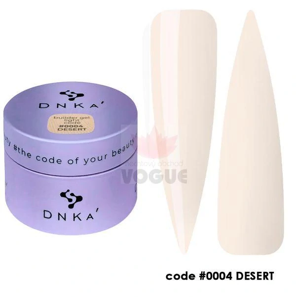 DNKa' stavebný gél Light č.0004 Desert 30ml