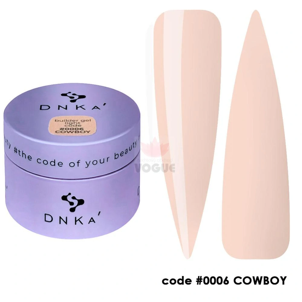 DNKa' stavebný gél Light č.0006 Cowboy 30ml
