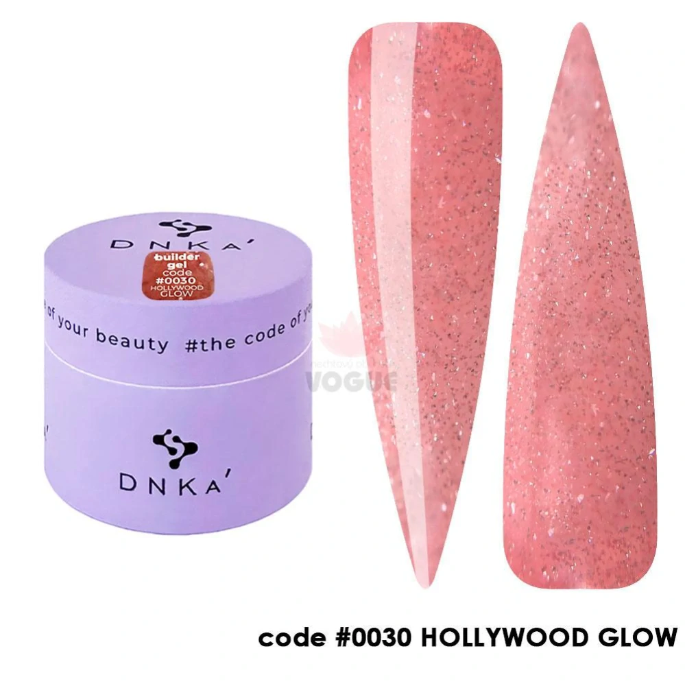 DNKa' stavebný gél č.0030 Hollywood Glow 30ml