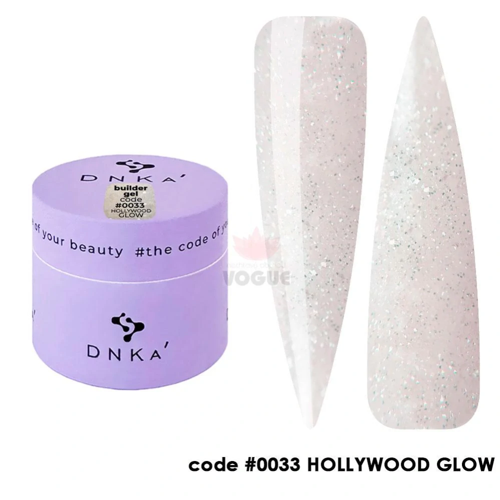 DNKa' stavebný gél č.0033 Hollywood Glow 15ml