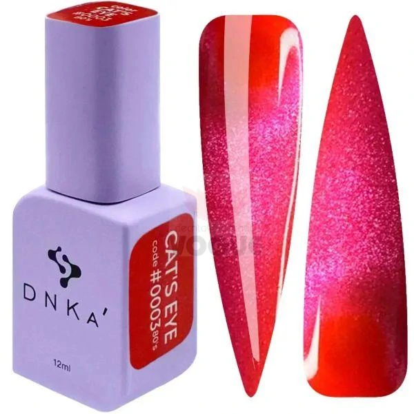 DNKa' farebný gél-lak Cat Eye 0003 80's 12ml