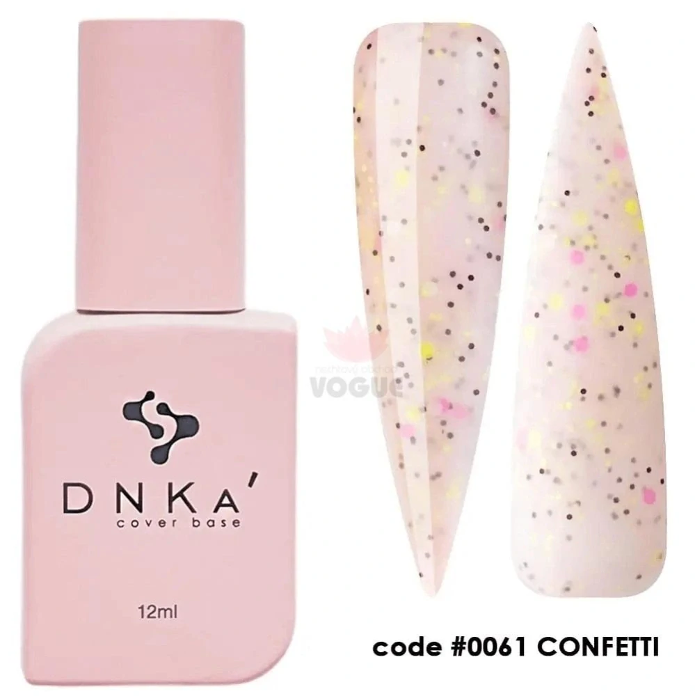 DNKa' Rubber Cover Base 0061 Confetti 12ml