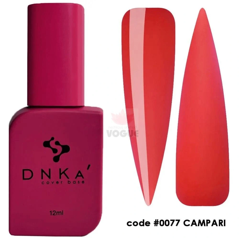 DNKa' Rubber Cover Base 0077 Campari 12ml