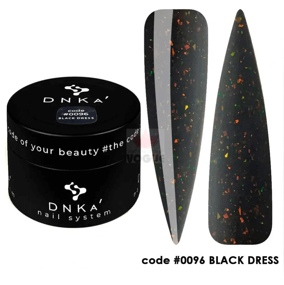 DNKa' Rubber Cover Base 0096 Black Dress 30ml