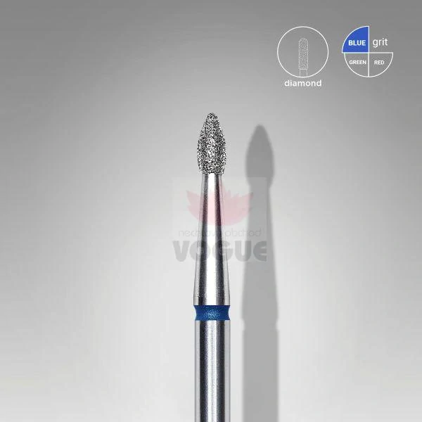 Staleks Diamantový brúsny nadstavec - “bud” blue - FA60B018/4