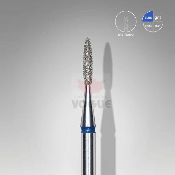Staleks Diamantový brúsny nadstavec - “flame” blue - FA10B016/8