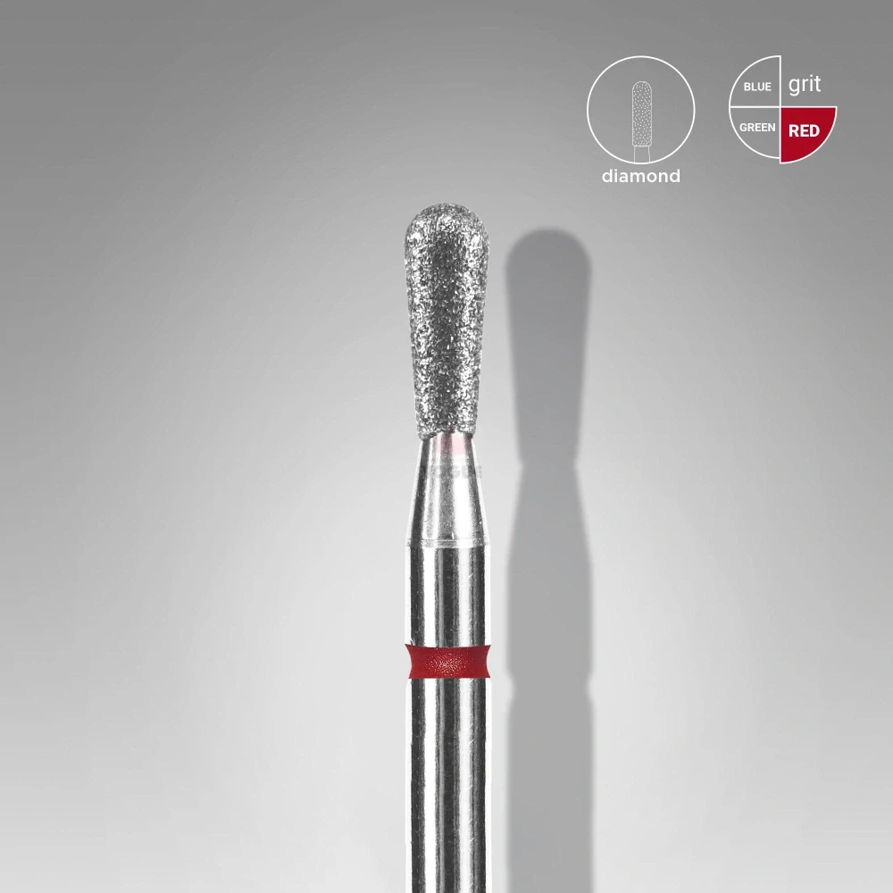 Staleks Diamantový brúsny nadstavec - “match” red - FA120R023/5