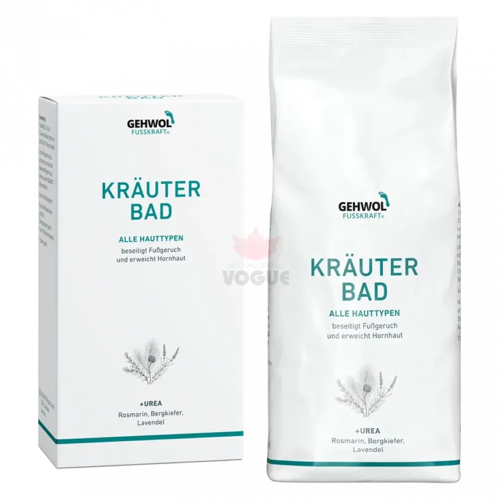 Gehwol Kräuter Bad bylinkový kúpeľ na nohy 400g