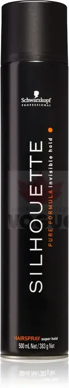Schwarzkopf Silhouette čierny lak na vlasy 750ml strong