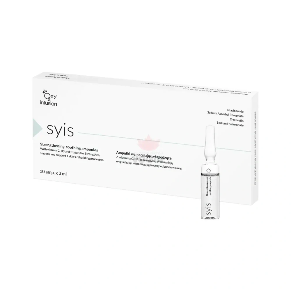 Upokojujúce ampulky pre posilnenie cievok 10x3mm SYIS