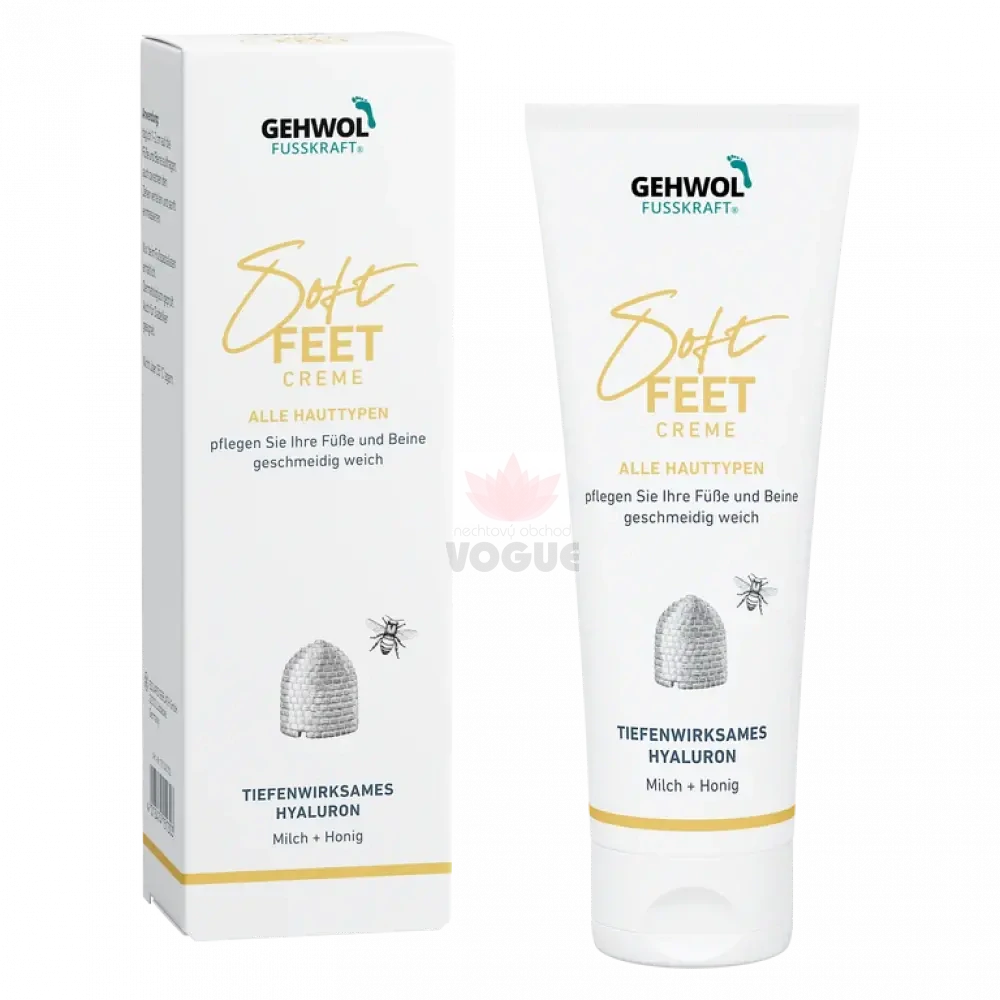 Gehwol Soft Feet Creme vitalizujúci krém s medom a mliekom 40ml