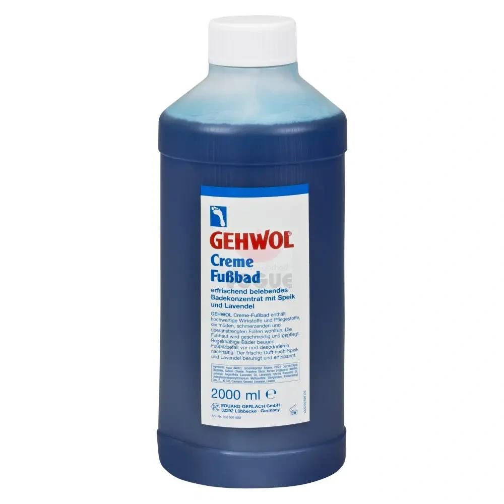 Gehwol Creme Fussbad tekutý prípravok na kúpeľ nôh 2000ml