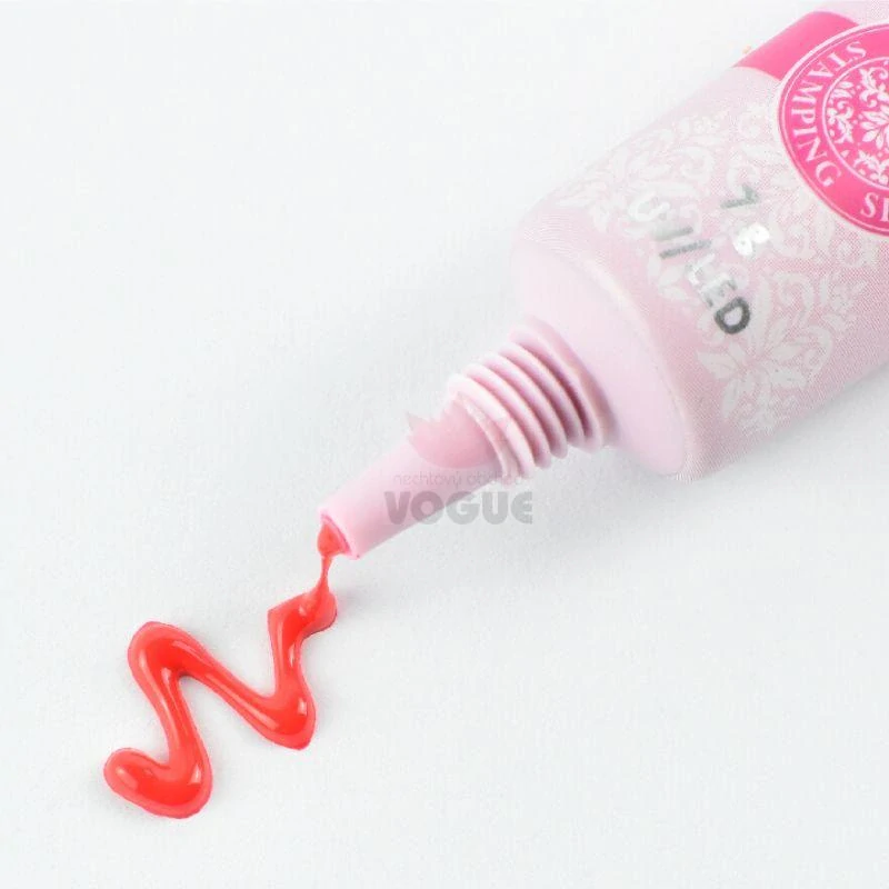 Moyra Stamping and painting gél 7g - 13 Vivid pink