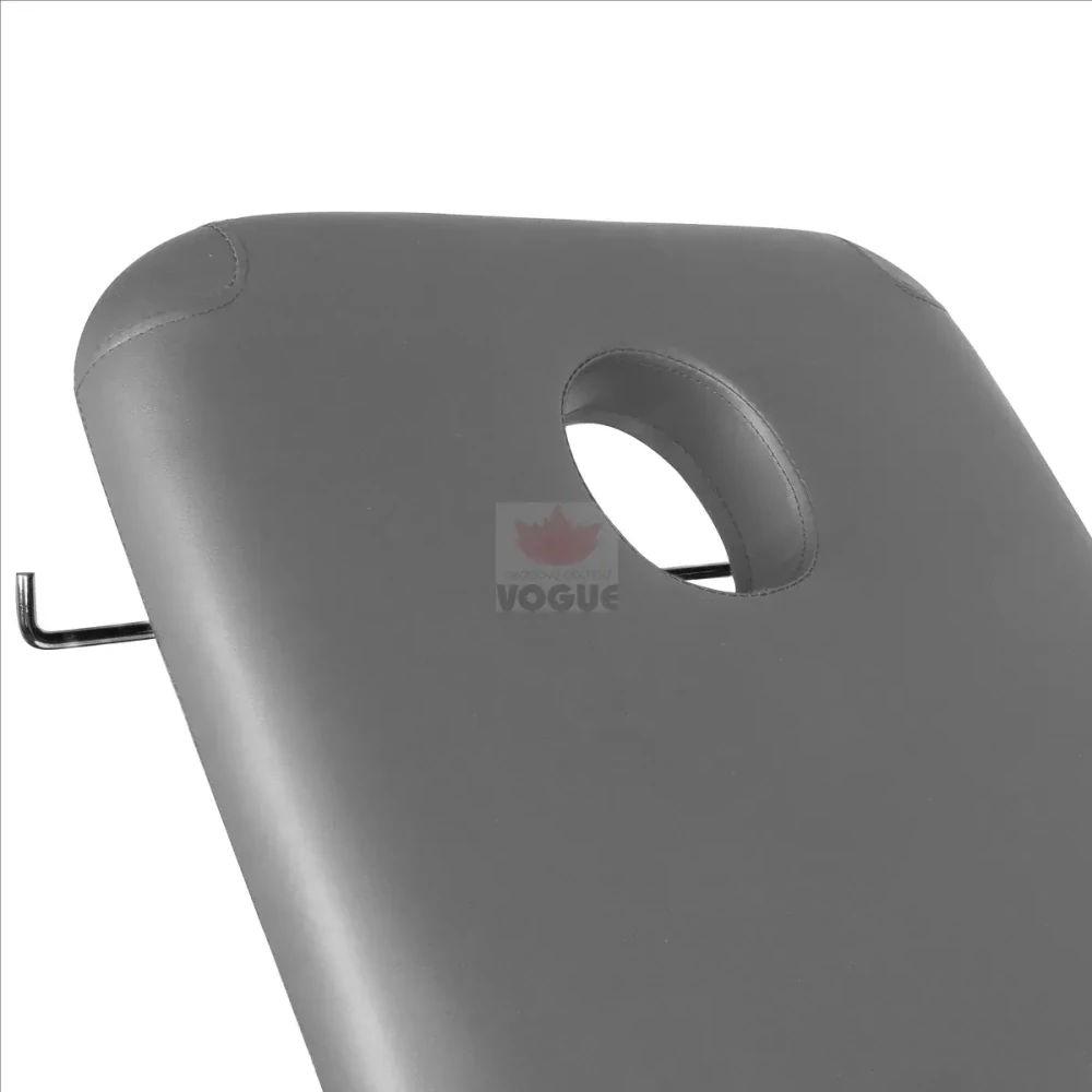 Elektrické masážne lehátko sivé 079 1 motor