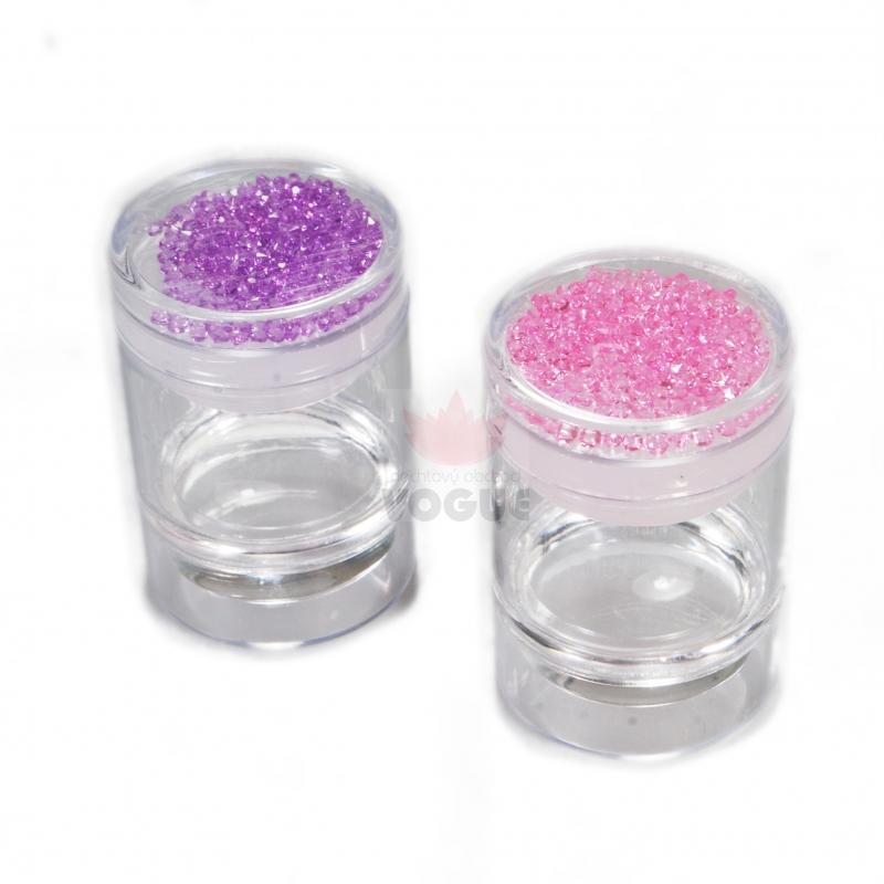 Silikónová pečiatka široká s 2 stierkami CLEAR