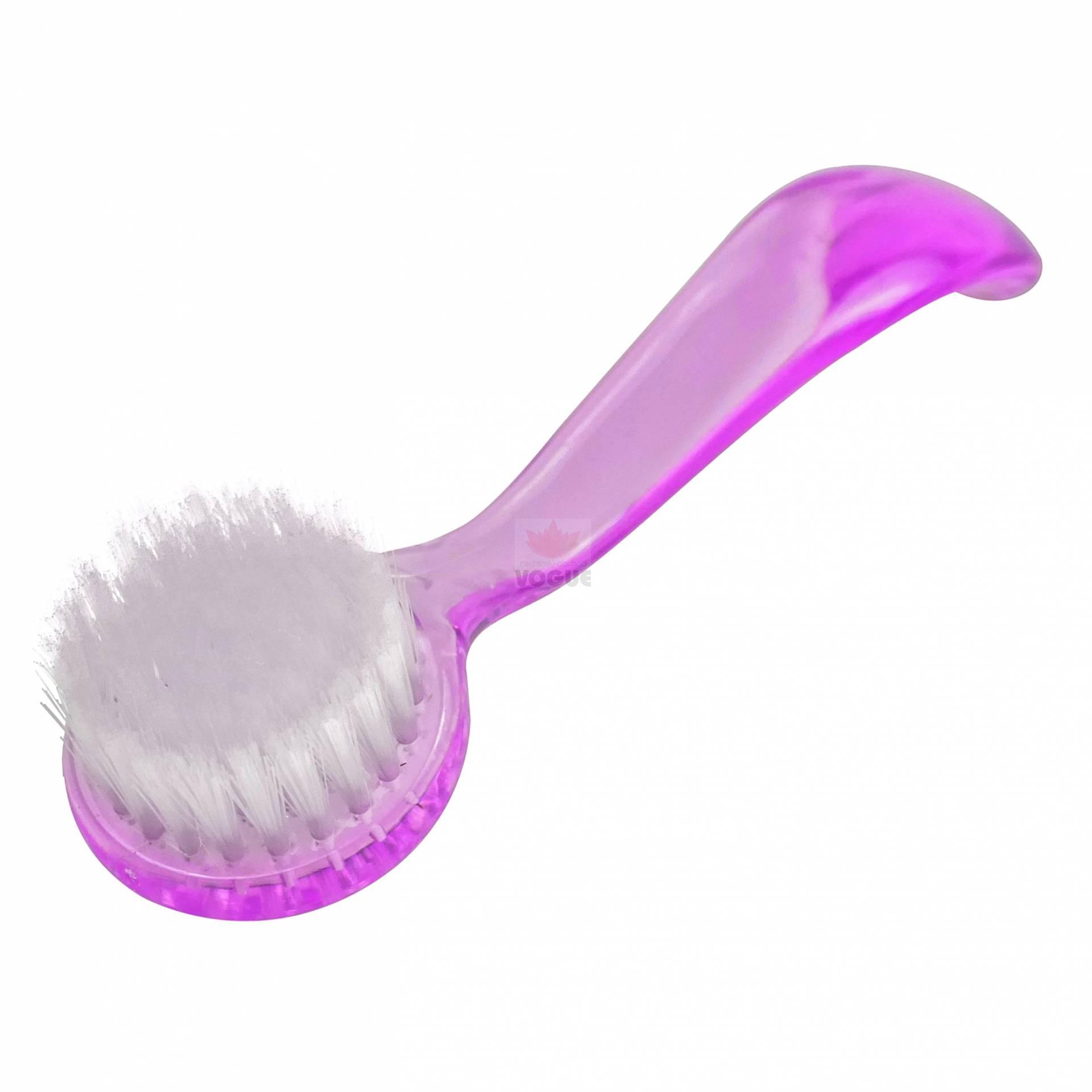 Čistiaca kefka na tvár ružová manuálna