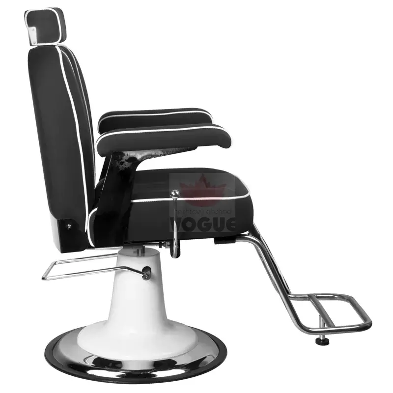 Barberské kreslo čierne