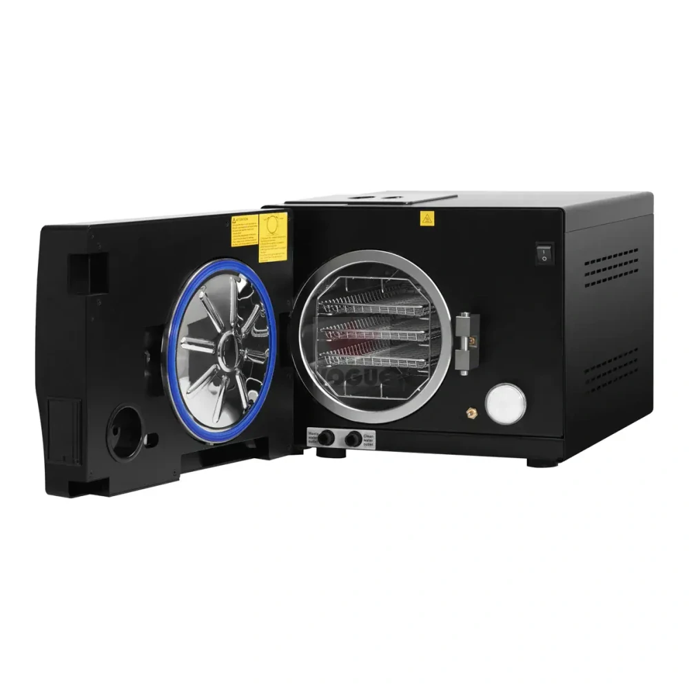 Autokláv Lafomed Standard Line LFSS12AA LED s tlačiarňou 12 L triedy B medicínska čierna