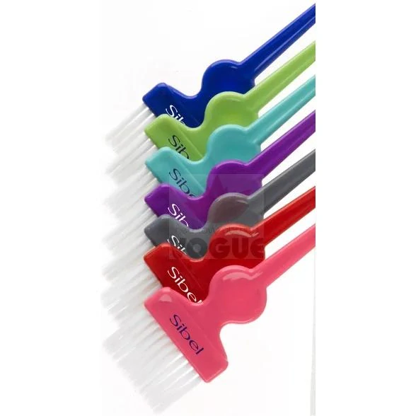 Štetec na farbenie vlasov Sibel mix farieb 