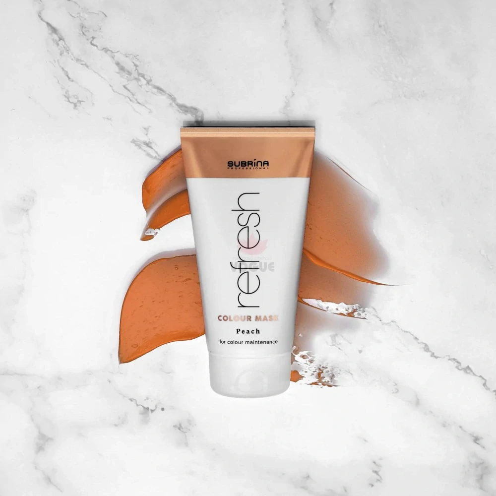 Farebná maska na vlasy broskyňová 150ml Refresh Subrina