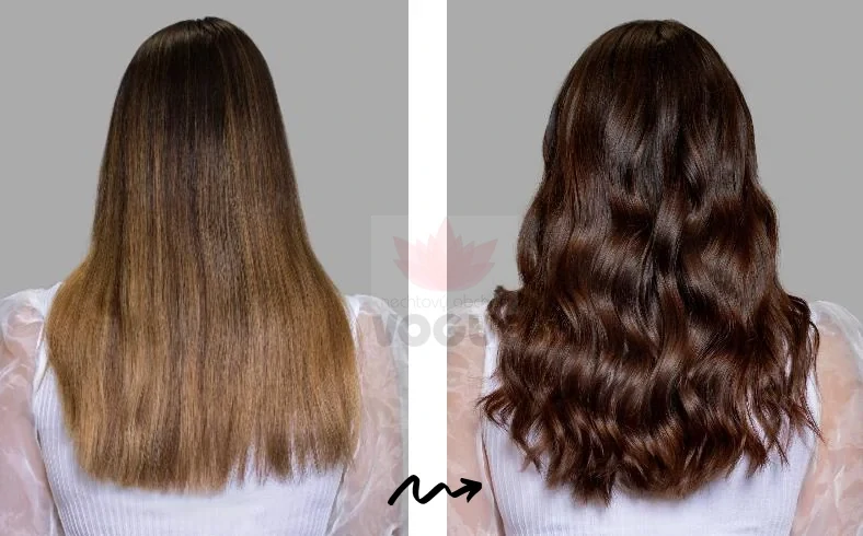 Farebná maska na vlasy hnedá 150ml Refresh Subrina