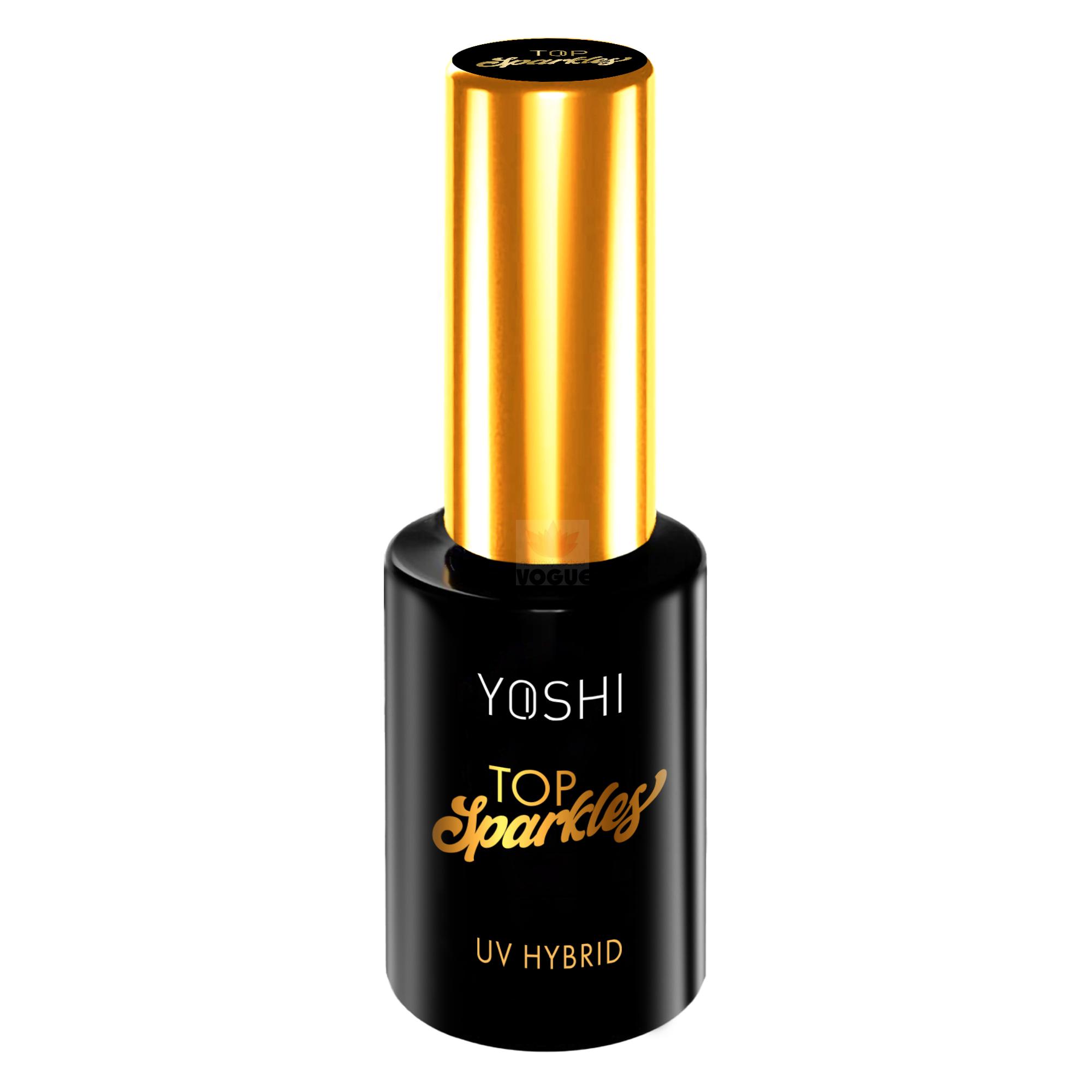 YOSHI Top Sparkles Vrchný lak 10ml