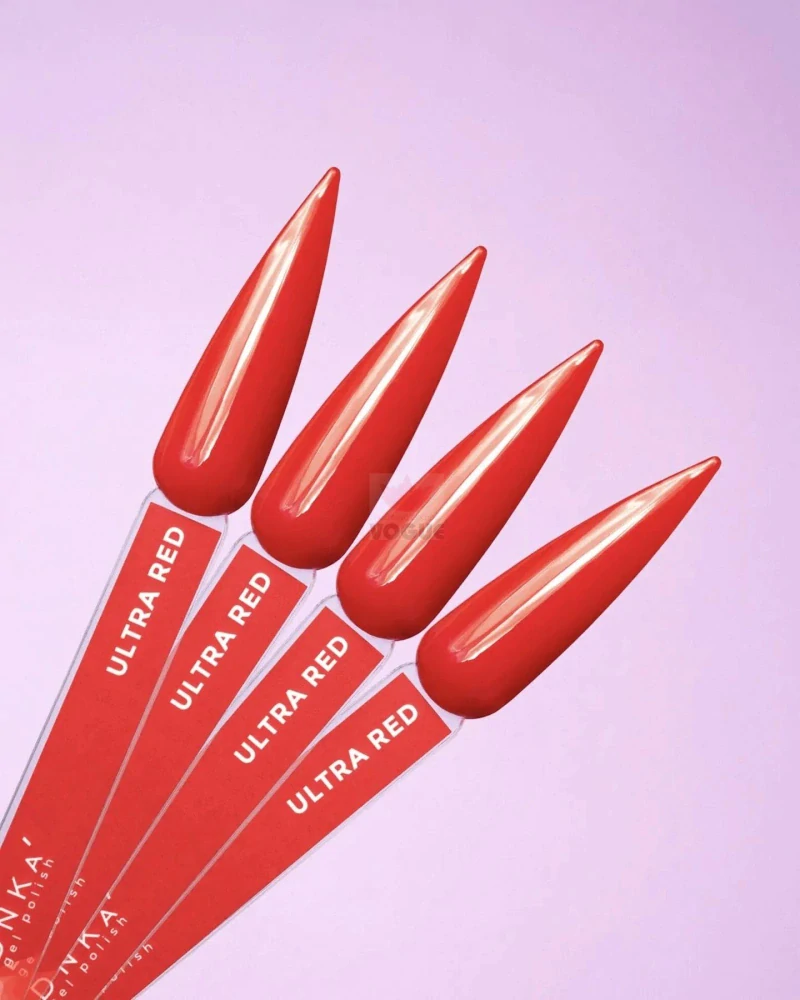 DNKa' farebný gél-lak Ultra Red 12ml