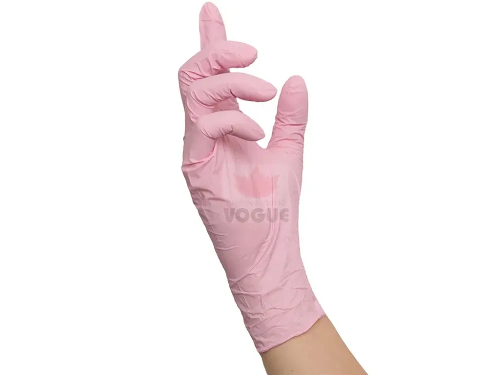 Rukavice ružové Pink Wave XS, 100 ks