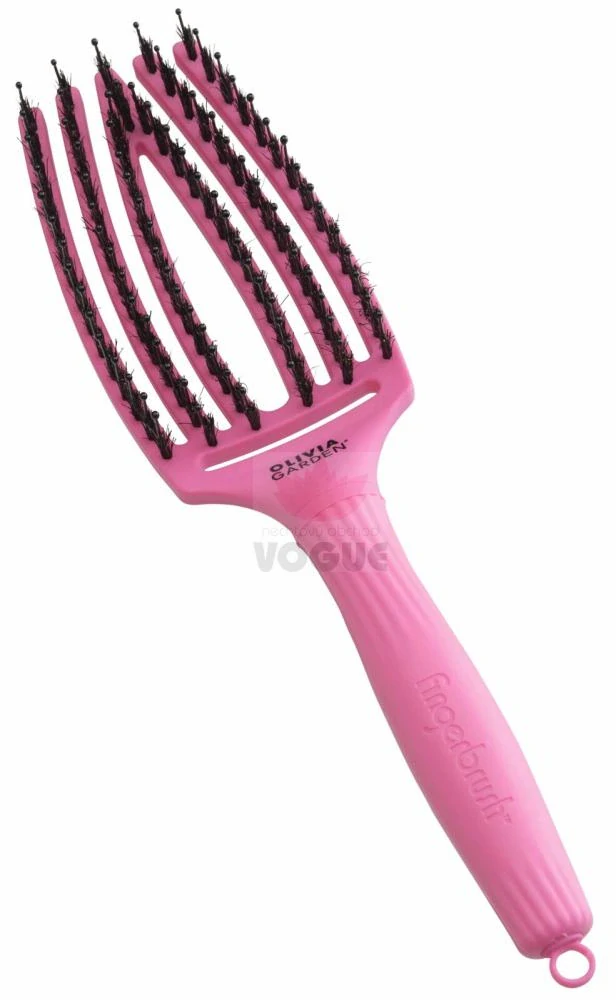 FingerBrush Kefa na vlasy Olivia Garden Pink Granita