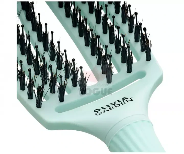 FingerBrush Kefa na vlasy Olivia Garden Mint