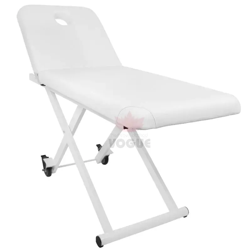 Elektrické kozmetické lehátko biele