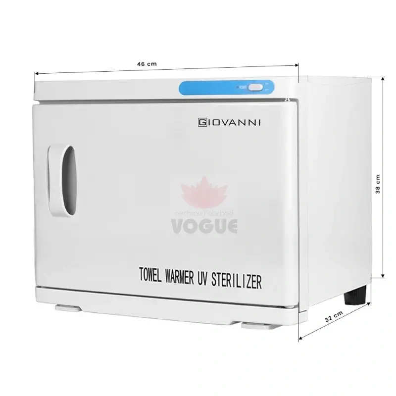 Ohrievač uterákov s UV-C sterilizátorom 23L biely