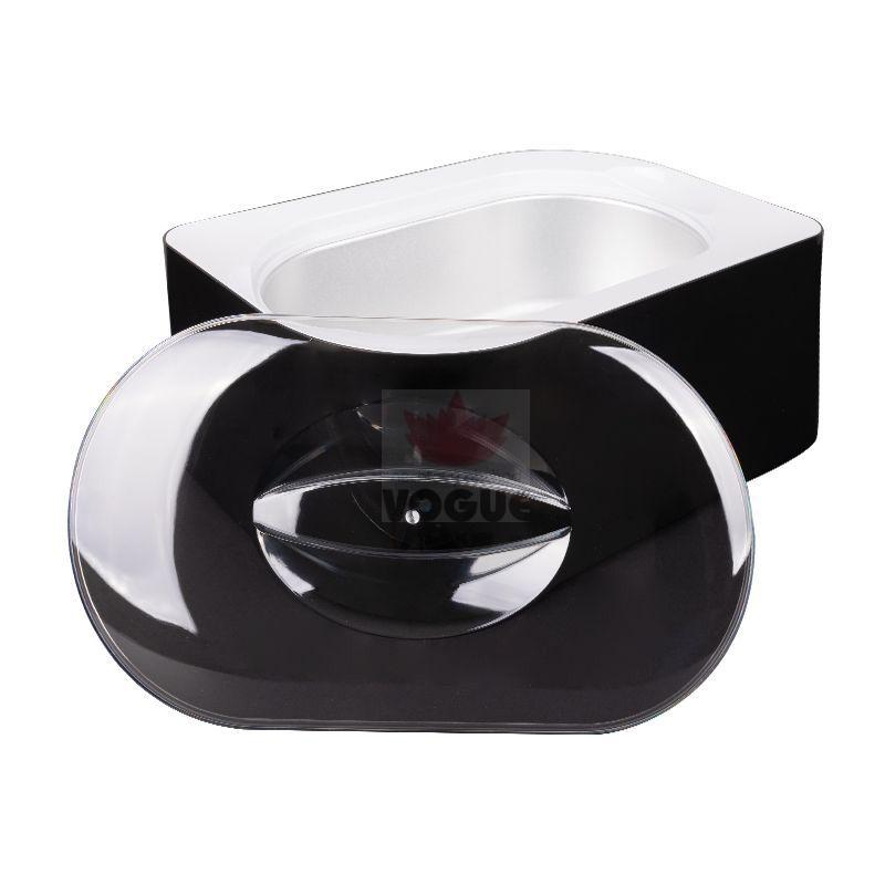 Parafínová vanička Kiss 4000 ml, 200W čierna