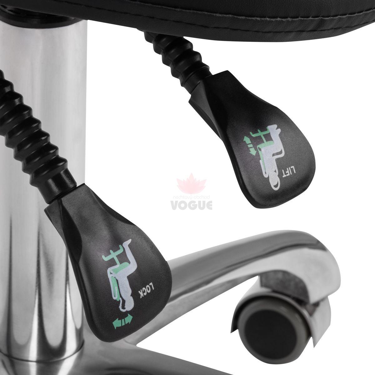 Kozmetická stolička 1004 Giovanni čierna