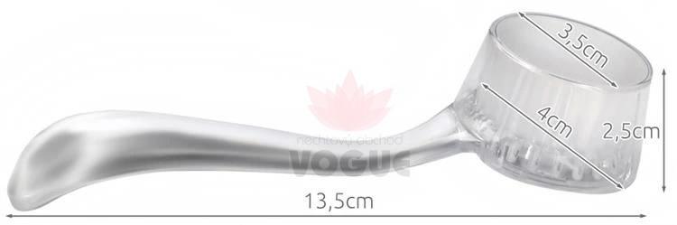 Čistiaca kefka na tvár ružová manuálna