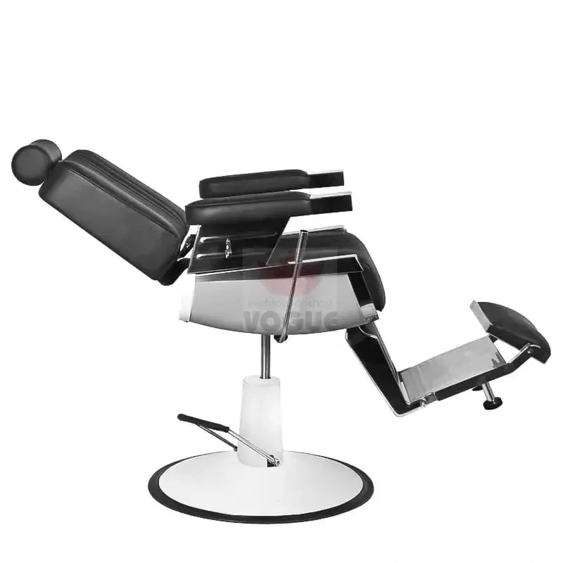 Gabbiano barberské kreslo Royal čierne