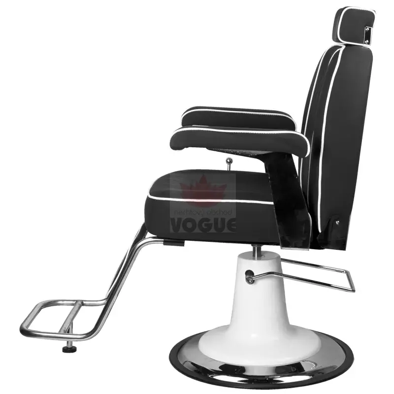 Barberské kreslo čierne
