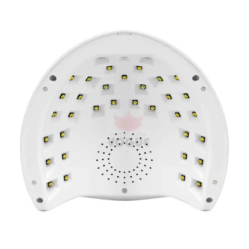UV LED Lampa na nechty OCHO NAILS X13 65W PLUS biela zrkadlové dno